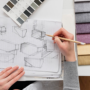 Dessin d'agencement sur mesure à Montauban de Bretagne